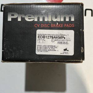 Mann L2000 CV Brake Pads EDB1279AKMP