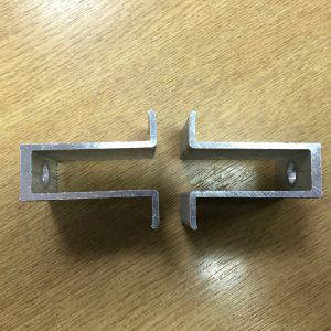 4 X Solar Panel PV Mid Brackets For Panels with 45mm Frame Thinkness