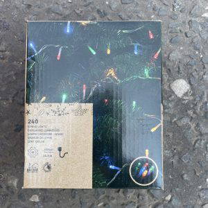 Christmas String Lights Multicoloured 14.3m Indoor & Outdoor Use 240 Lights