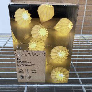 Christmas String Lights Warm White Led 10 Lights