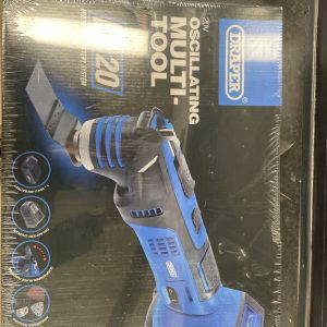 Draper D20 Oscillating Multi-Tool 20V 1 x 2.0Ah Battery, 1 x Charger, RRP £113