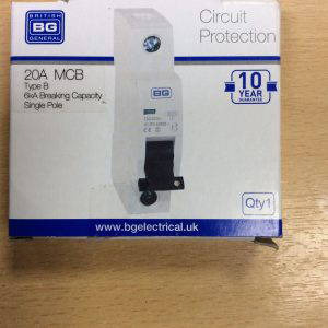 British General 20a Mcb Type B Mcb