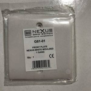 1 gang grid plate G81-01 british general