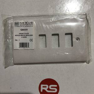 4 gang grid plate G84-01 british general White