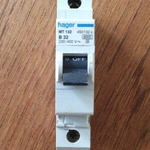 Hager MT 132 b32 Circuit Breaker 4501326