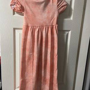 Brand new size 10 washed orange midi dress
