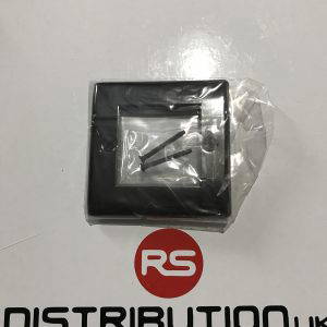 BG 2 Module Front Plate Black Nickel