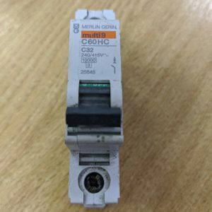 Merlin Gerin Multi9 C60HC C32 USED CIRCUIT BREAKER