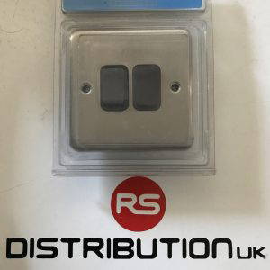 deta 1904SCB 10a 2 gang 2 Way switch