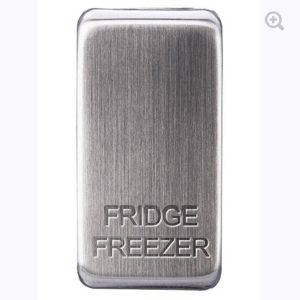 Fridge freezer Nexus Grid Switch Rocker - Brushed Steel GRFFBS-01
