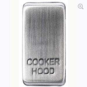 Cooker hood Nexus Grid Switch Rocker - Brushed Steel GRCHBS-01