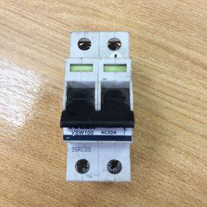 Volex RCB Breaker 100A AC22A VSW100 Used