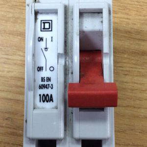 Square D BS EN 60947-3 100A Q01100M