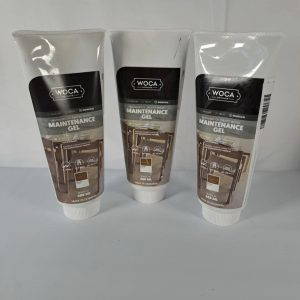 3 X WOCA Maintenance Gel - Natural Colour - 400ML - Revitalise Oil-Treated Wood