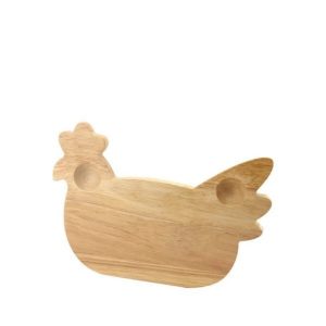 Apollo RB Breakfast Board Chicken shaped with egg placer