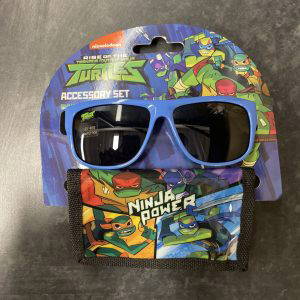 Kids Teenage Mutant Ninja Turtles Sunglasses & Wallet Set Birthday Christmas