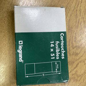 10 qty Legrand Cartridge Fuses 20 amp