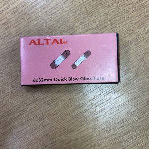 10 Pack Of 32mm Quick Blow Glass Fuses F20al