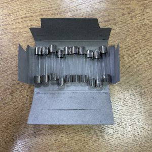 10x Slow Blow 800mal Glass Fuses