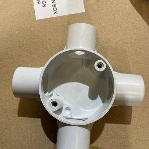 25mm 4 Way Intersection Box Box Of 20