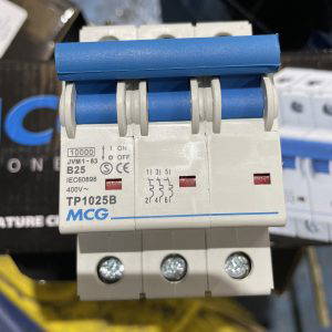 MCG B25 Three Pole MCB Breaker