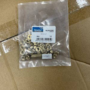 Solid Brass Hexagon Full Nuts for Bolts & Screws - Bag Of 50 M6