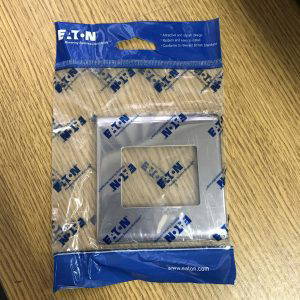 Eaton CM013HP 2 gang cover plate