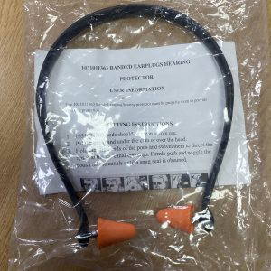 Banded Ear Plugs Ear Defenders Muffs Noise Cancelling Reusable Push in Earplugs