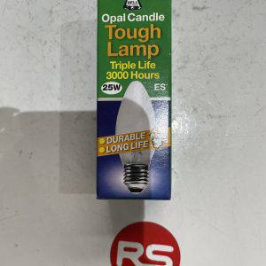 10 X 25w Frosted Opal Candle Lamps Bulbs ES/E27