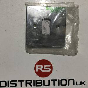 Schneider Ultimate 1 module grid plate GUGL01PC polished chrome