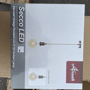 Ansell Secco LED Die Cast Vintage Pendant