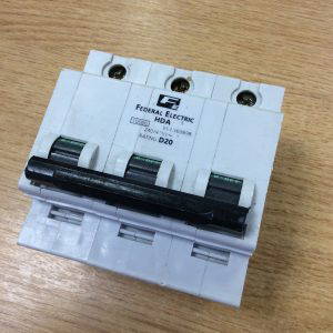 Federal Electric HDA 10000 240/415V 3 Pole Switch D20