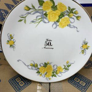 Royal Crown Duchy - 50th Anniversary Plate English Bone China