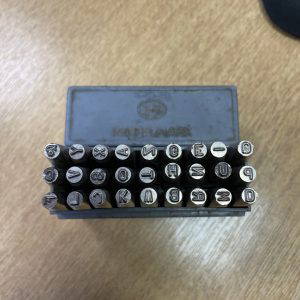 Modelmark UK letter stamps 3mm + &