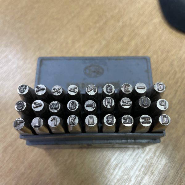 Distribution Names Stamp Modelmark UK letter stamps 3mm + & | RS Distribution