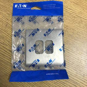 Eaton CM221SS switched fused spur cover plate