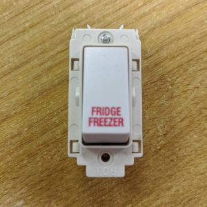 Fridge Freezer Grid Switch Fuse Switch VOLEX 20A 250V WHITE