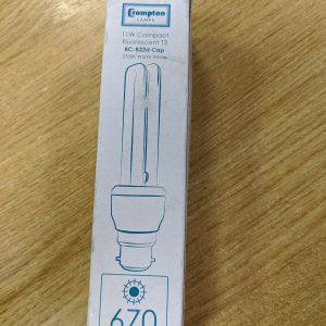 Crompton Lamps 11W Compact 670 Total Lumen NEW BOX  Bulb
