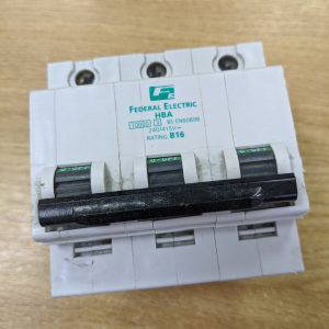 Federal Electric HBA B16 USED BS EN60898