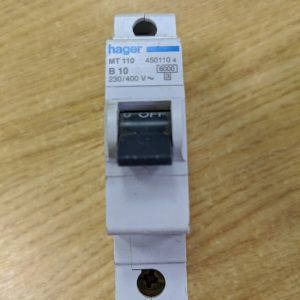 Hager MT110 B10 230/400V CIRCUIT BREAKER USED