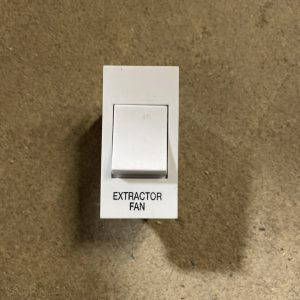 Extractor Fan Grid Switch Volex Casa