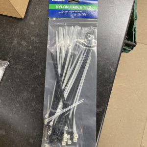 2 Packs 50 Assorted Nylon Cable Ties