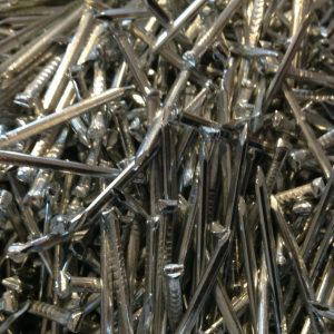 10kg Bright Oval Head Nails  - Size 40mm   1 1/2"