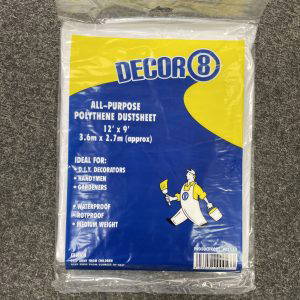Poly Dust Sheet 3.6m X 2.7m Box Of 20