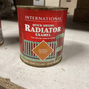 Burnt Orange Gloss Radiator Enamel Paint 500ml