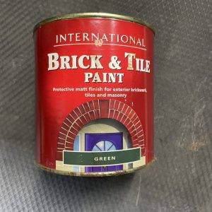 Green Brick And Tile Paint Exterior 1 Litre