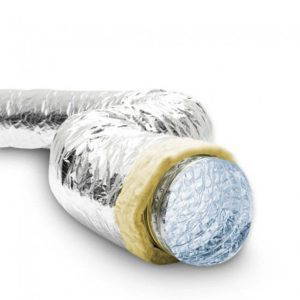 Acoustic Ducting 5” 125mm x 1.5m – Insulated Ventilation Noise Reduction