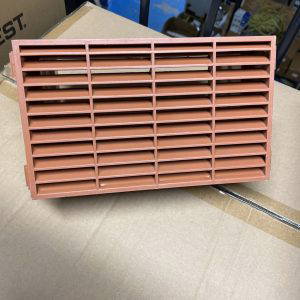 220x90 Double Airbrick Adapter With Grill- Terracotta