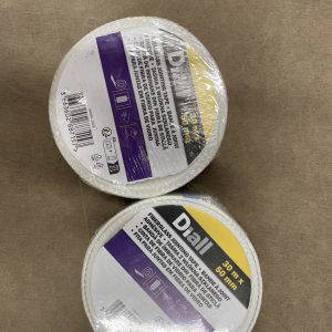 2 RollPLASTERBOARD DRYWALL SCRIM TAPE ROLL PLASTERING DIY JOINT TAPE 50MM X 30